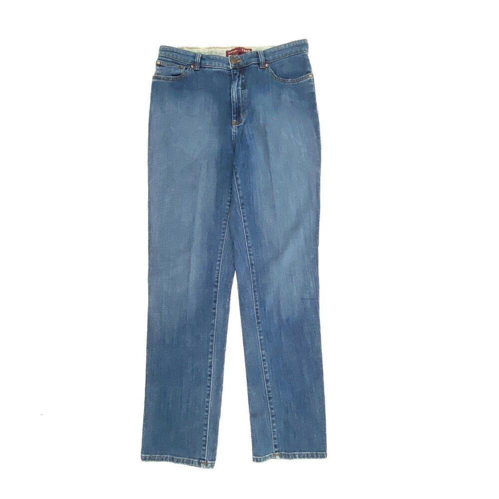 Izod Be Skinny Jean Women's size 10 Dark Wash Blue Denim Jeans‎